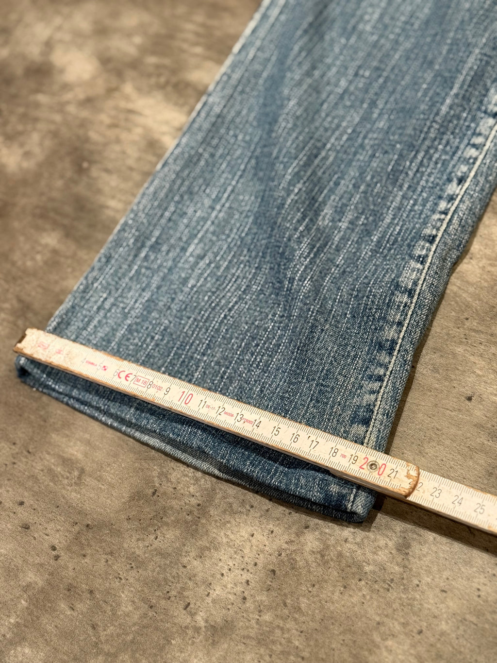 Guess Y2K flared Jeans blau Gr 30 - Vintage - 2000s Style - Bootcut