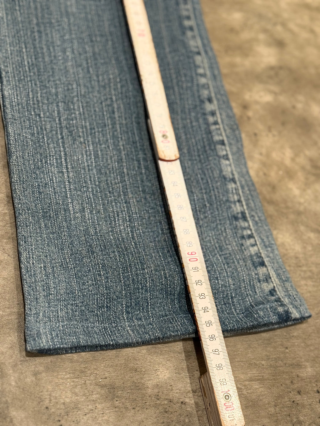 Guess Y2K flared Jeans blau Gr 30 - Vintage - 2000s Style - Bootcut