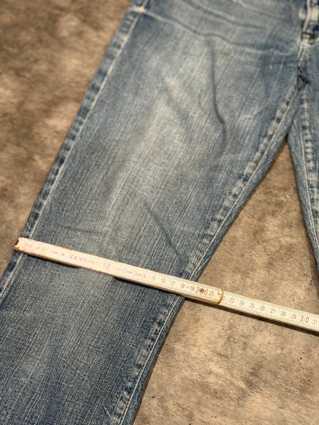 Guess Y2K flared Jeans blau Gr 30 - Vintage - 2000s Style - Bootcut