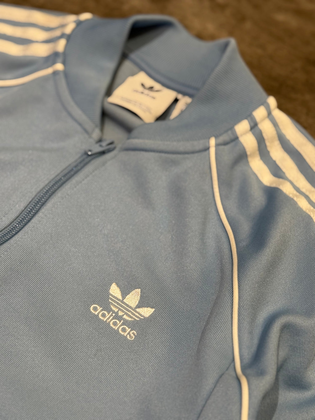 Adidas Firebird Trainingsjacke (M) Blau