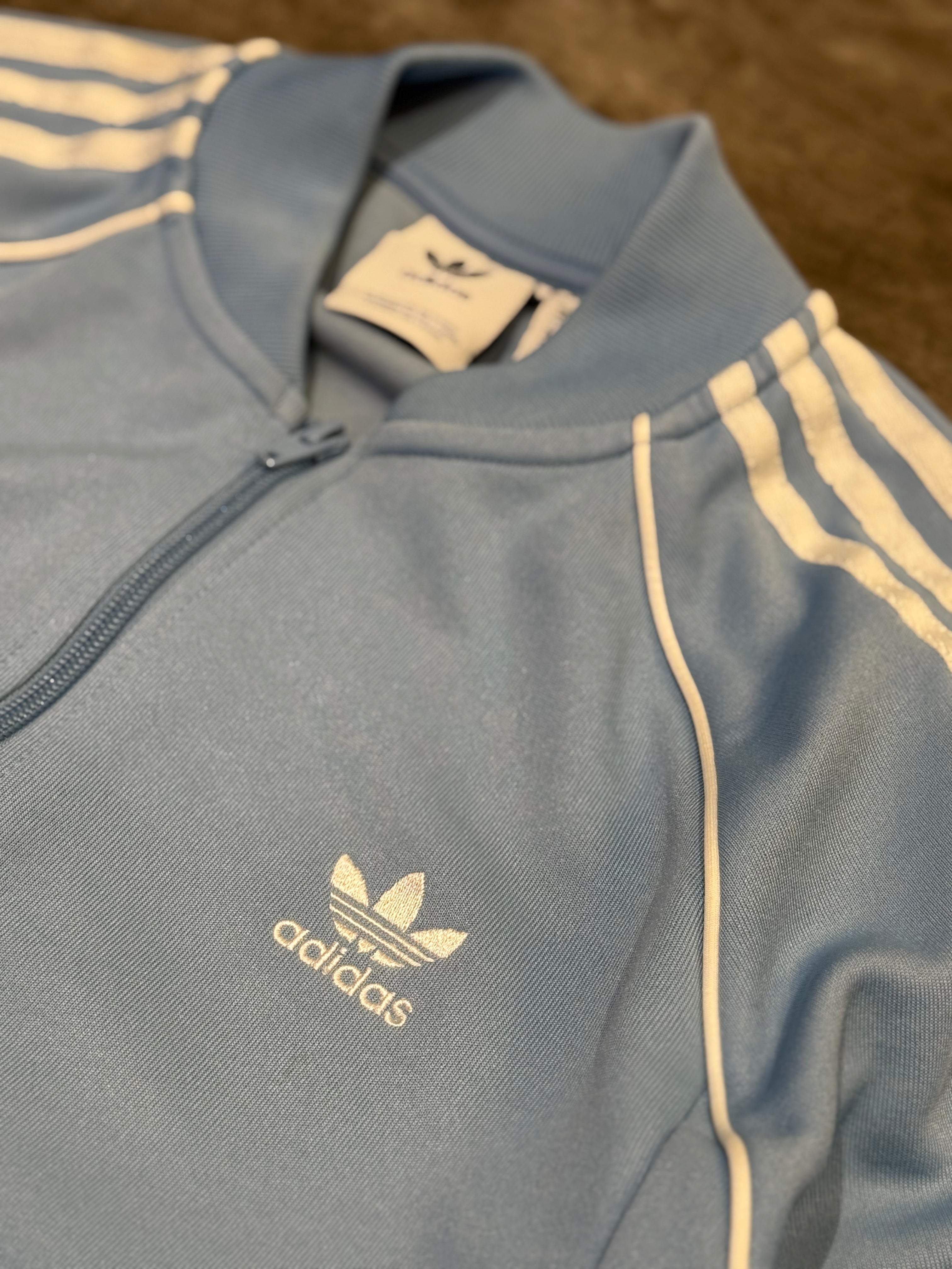 Adidas Firebird Trainingsjacke (M) Blau