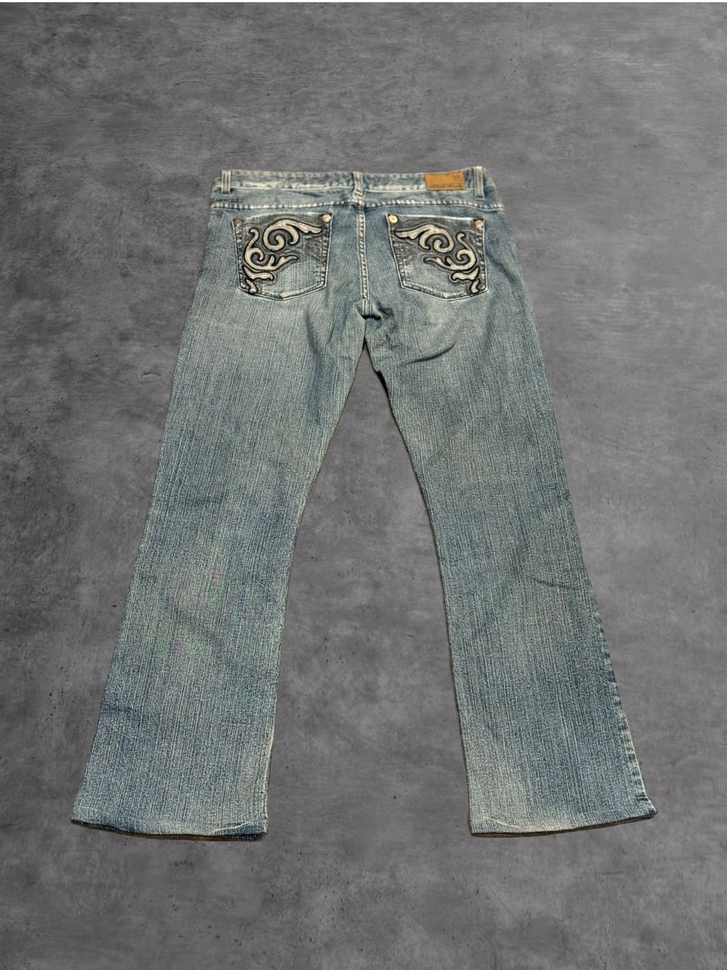 Guess Y2K flared Jeans blau Gr 30 - Vintage - 2000s Style - Bootcut