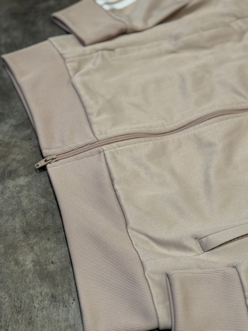 Adidas Trainingsjacke (M) Creme