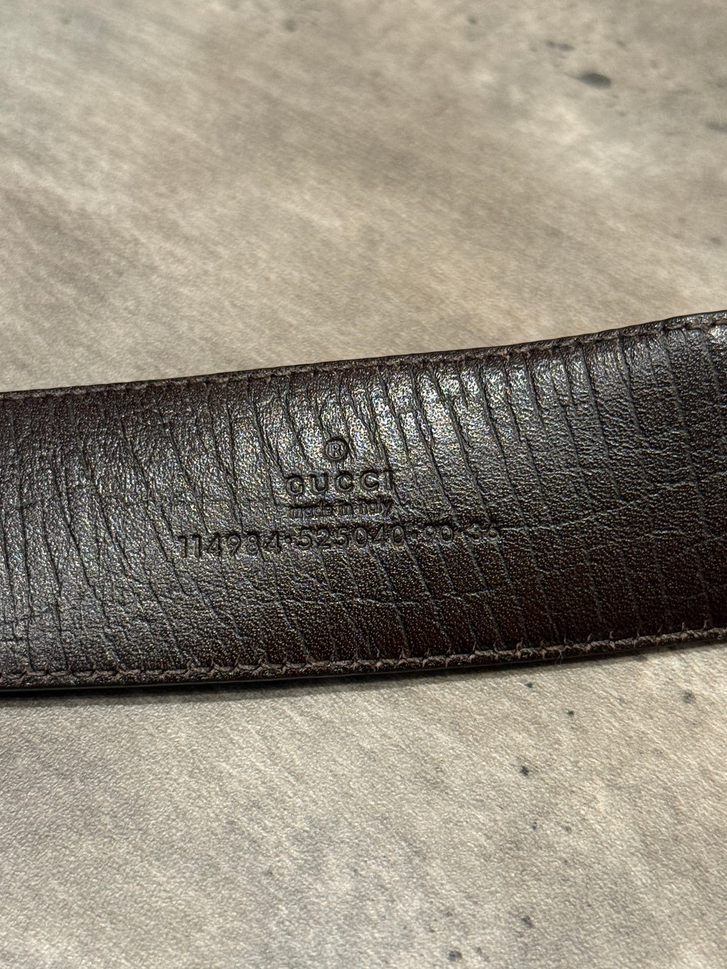 GUCCI Gürtel - Original - GG  Schnalle - 90 cm