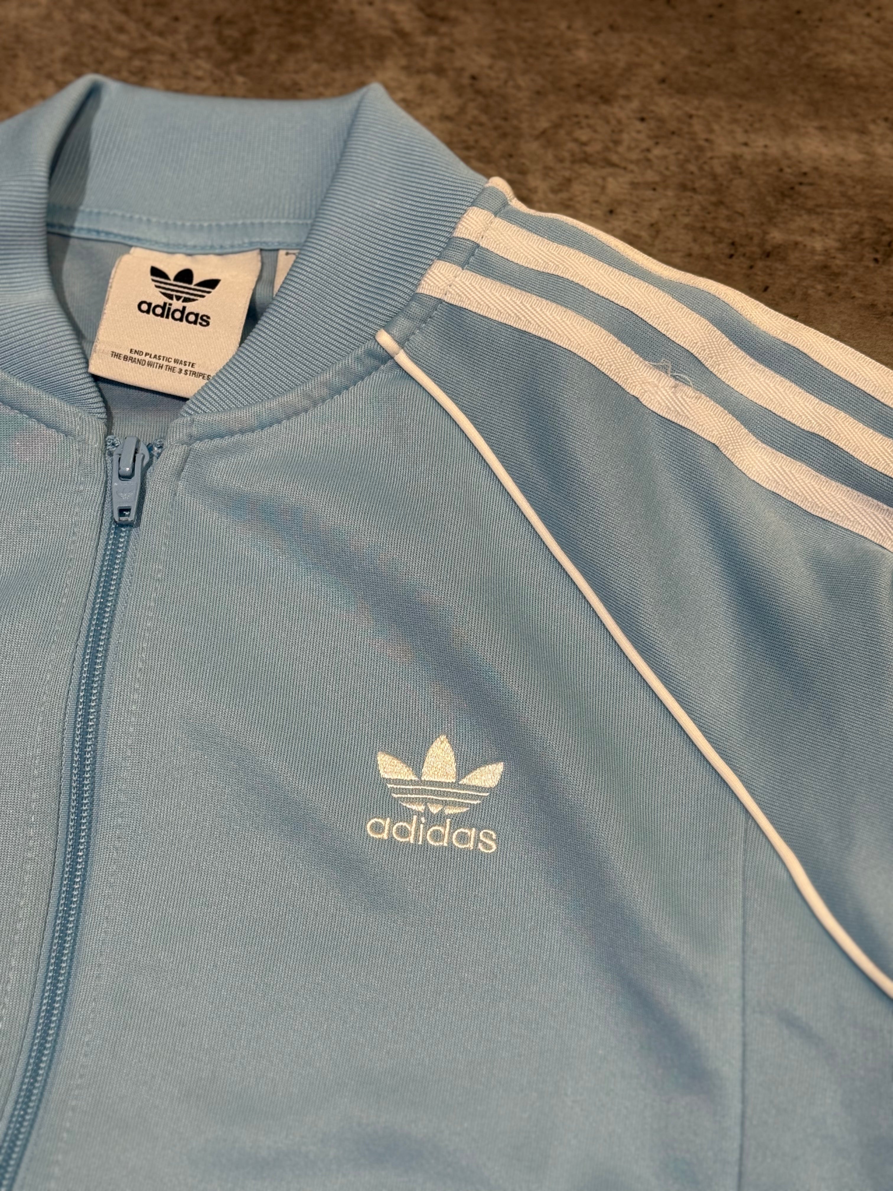 Adidas Trainingsjacke (M) Blau